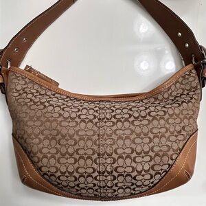 Coach Mini Soho Signature C Brown Y2K